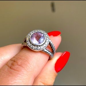 David Yurman amethyst cerise ring